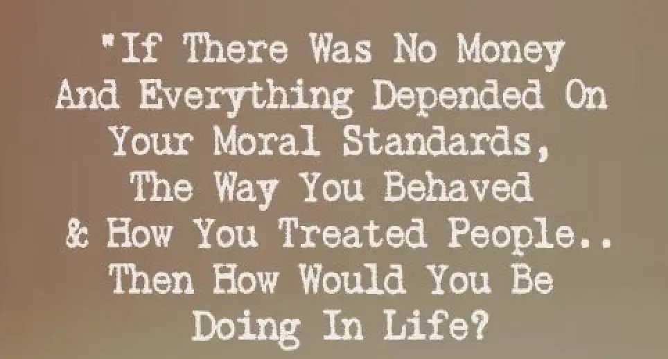 Read more about the article Why I Alone Should Hold On To Values!